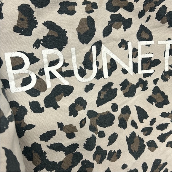 Brunette the Label Cheetah Print Sweater - Picture 3 of 5